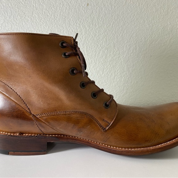 New J.D. Fisk Ankle Boot, Brown Leather, Men’s 13 - Picture 5 of 10